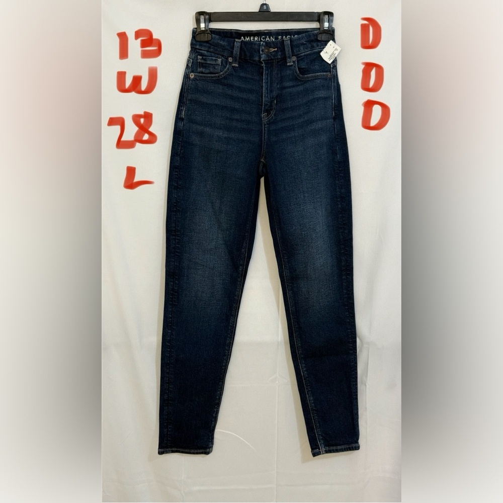 American Eagle Outfitters Blue Skinny Jeans High-Waisted